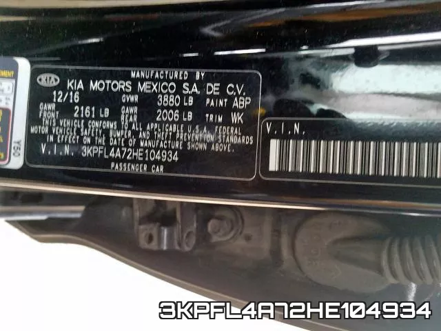 3KPFL4A72HE104934 фото 2