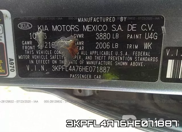 3KPFL4A76HE071887 фото 10