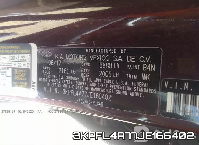 3KPFL4A77JE166402 фото 10