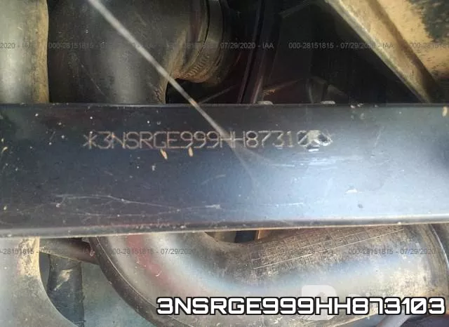 3NSRGE999HH873103 фото 2