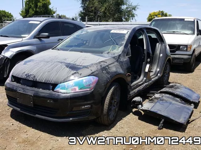 3VW217AU0HM072449 фото 3