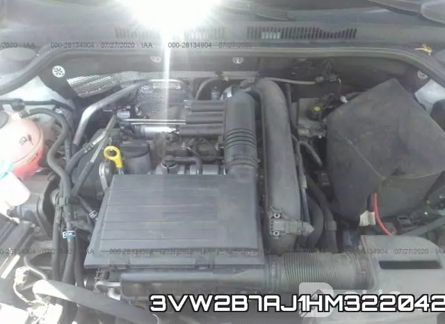 3VW2B7AJ1HM322042 фото 2