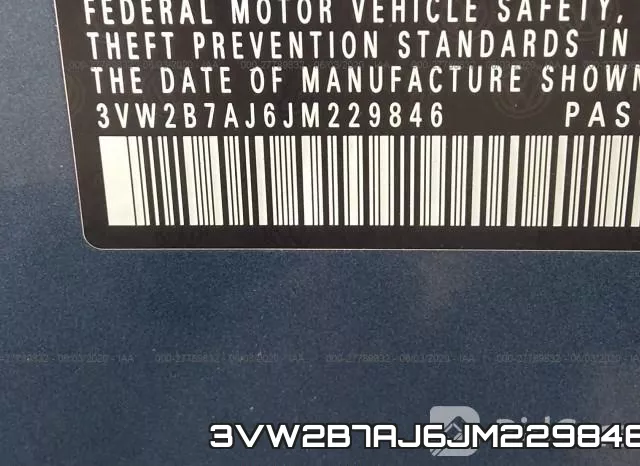 3VW2B7AJ6JM229846 фото 10
