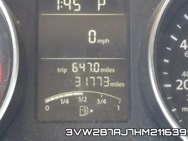 3VW2B7AJ7HM211639 фото 9