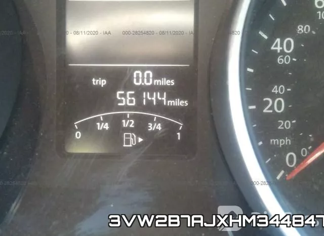 3VW2B7AJXHM344847 фото 8