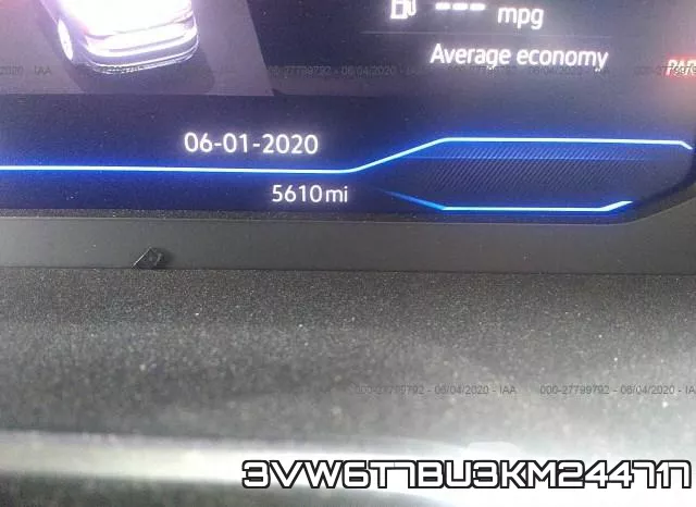 3VW6T7BU3KM244717 фото 8