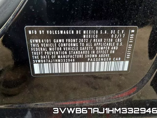 3VWB67AJ1HM332946 фото 2