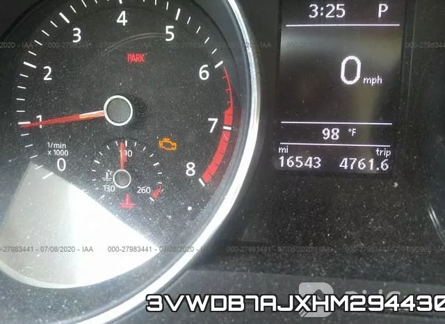 3VWDB7AJXHM294430 фото 8