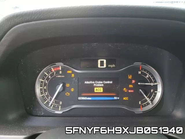 5FNYF6H9XJB051340 фото 9