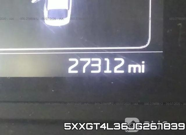 5XXGT4L36JG267839 фото 8