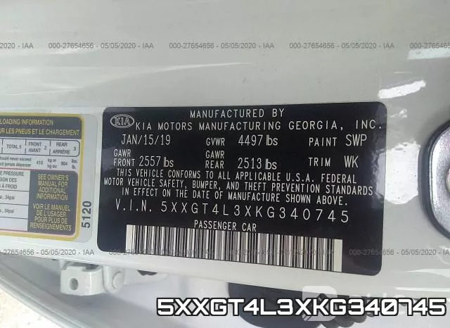 5XXGT4L3XKG340745 фото 10