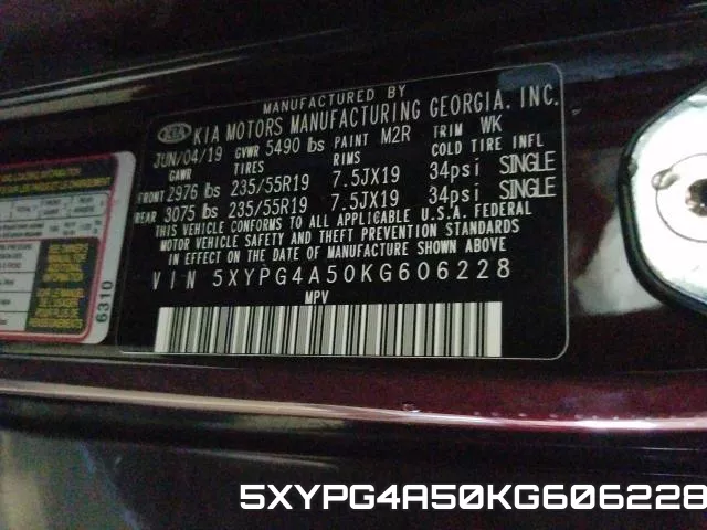 5XYPG4A50KG606228 фото 2