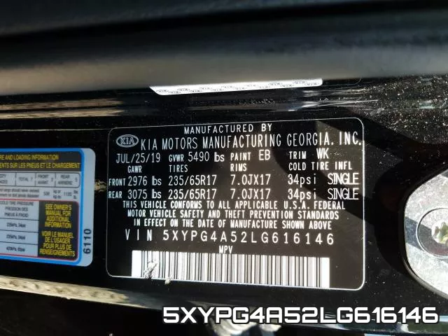 5XYPG4A52LG616146 фото 2