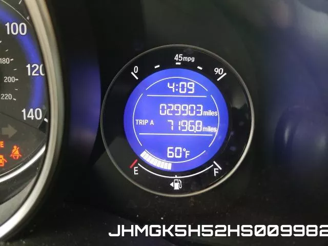 JHMGK5H52HS009982 фото 9
