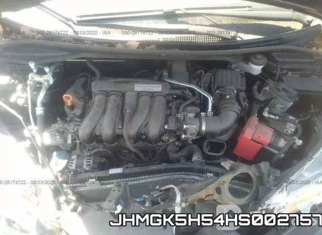 JHMGK5H54HS002757 фото 2