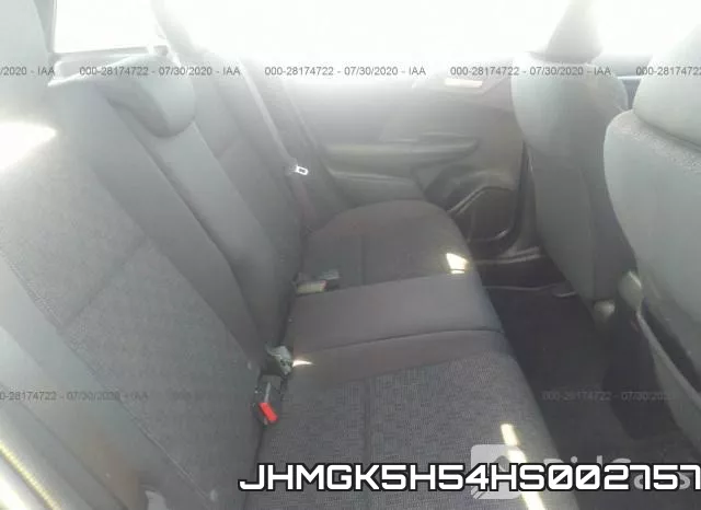 JHMGK5H54HS002757 фото 9