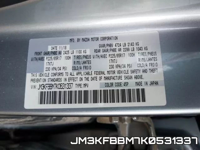 JM3KFBBM7K0531337 фото 2