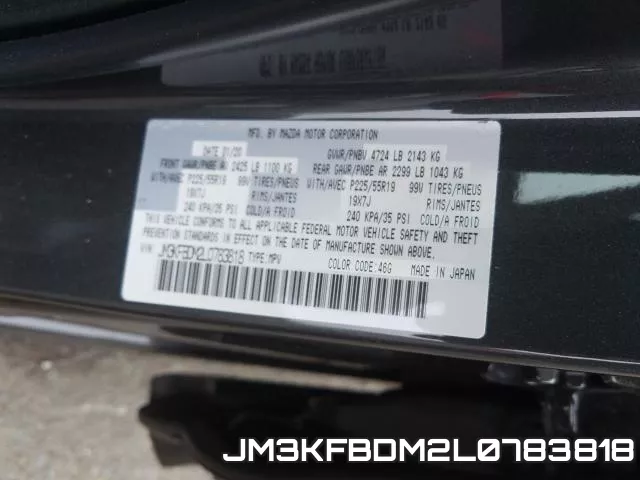 JM3KFBDM2L0783818 фото 2