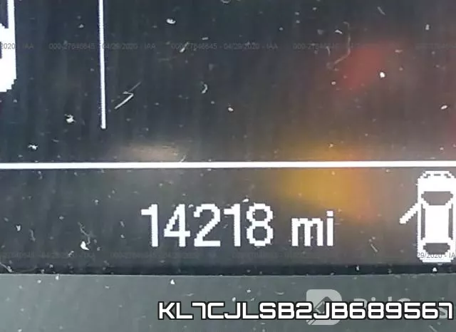 KL7CJLSB2JB689567 фото 8