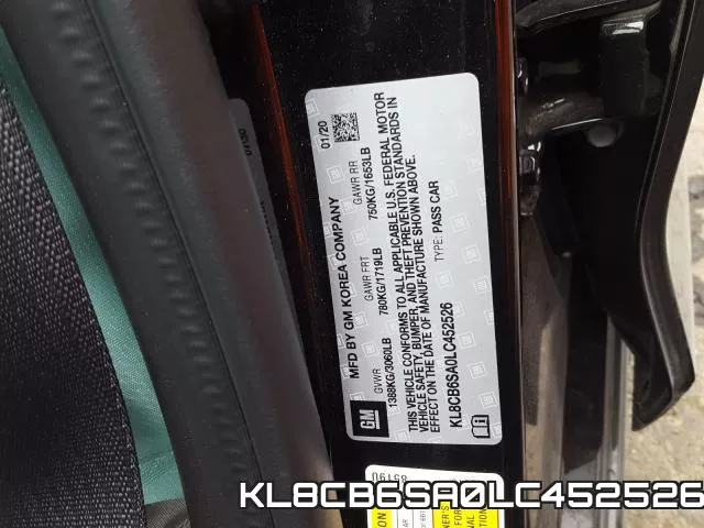 KL8CB6SA0LC452526 фото 2