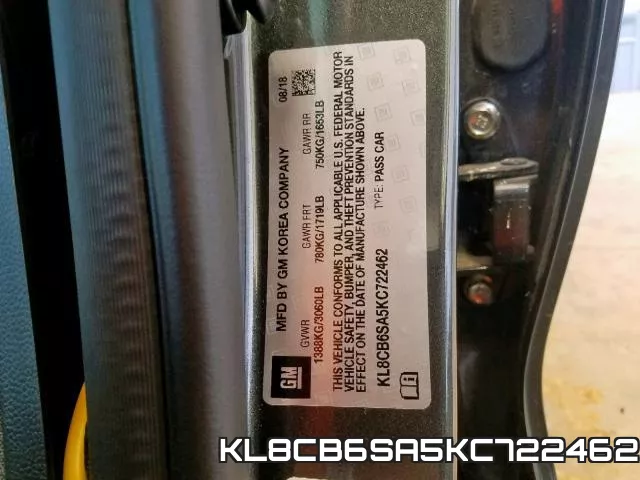 KL8CB6SA5KC722462 фото 2