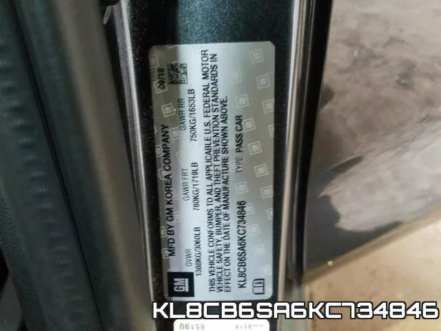 KL8CB6SA6KC734846 фото 2
