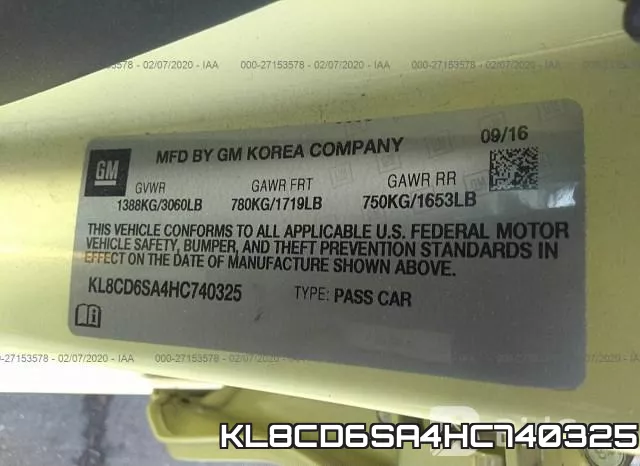 KL8CD6SA4HC740325 фото 10