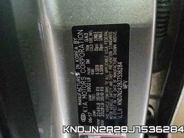 KNDJN2A28J7536284 фото 2