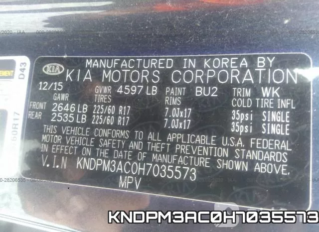 KNDPM3AC0H7035573 фото 10