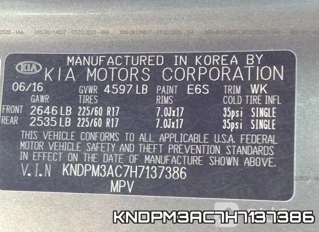 KNDPM3AC7H7137386 фото 10