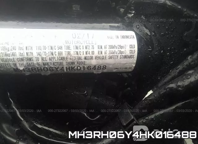 MH3RH06Y4HK016488 фото 2