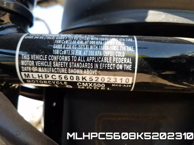 MLHPC5608K5202310 фото 2