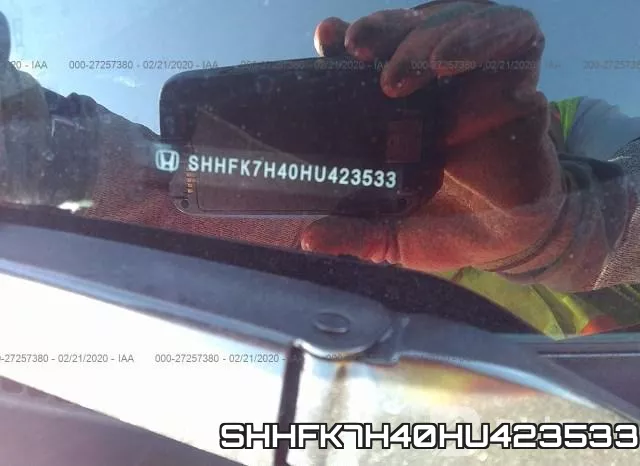 SHHFK7H40HU423533 фото 10