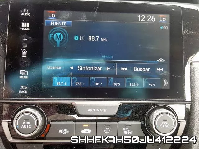 SHHFK7H50JU412224 фото 10