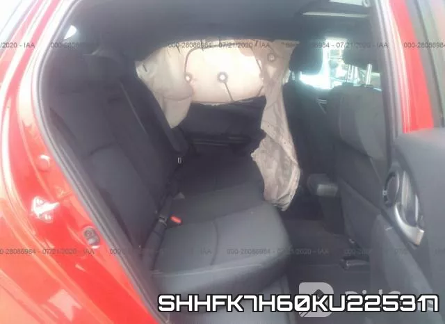 SHHFK7H60KU225317 фото 9