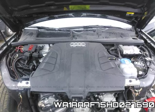 WA1AAAF75HD027690 фото 2