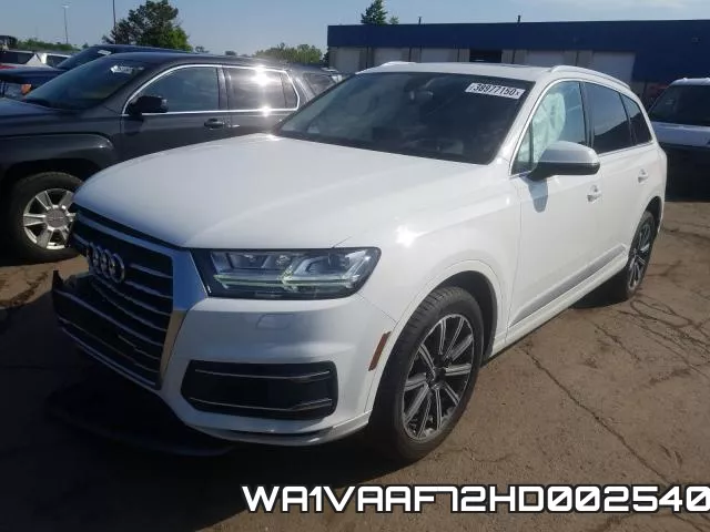 WA1VAAF72HD002540 фото 3