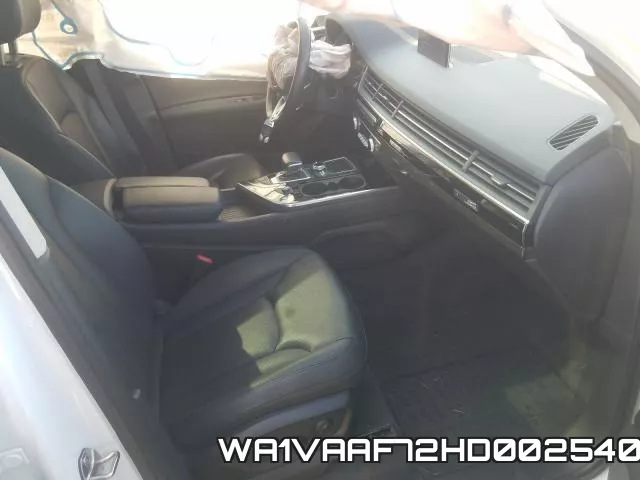 WA1VAAF72HD002540 фото 6