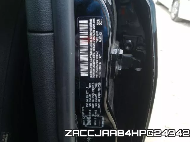 ZACCJAAB4HPG24342 фото 2