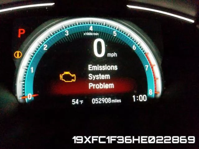 19XFC1F36HE022869 фото 9