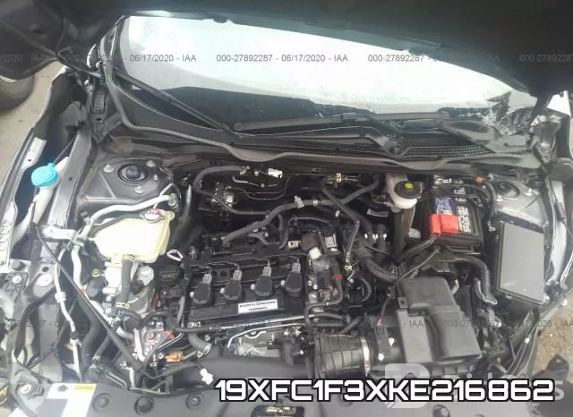 19XFC1F3XKE216862 фото 2
