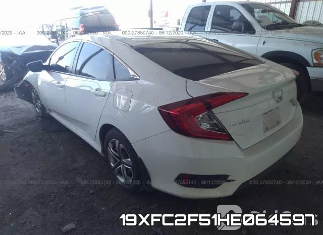 19XFC2F51HE064597 фото 4