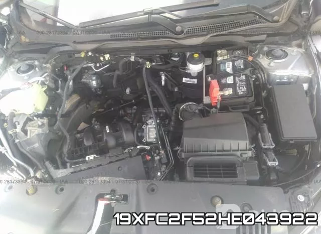 19XFC2F52HE043922 фото 2