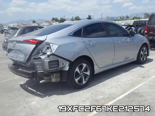 19XFC2F67KE212574 фото 5