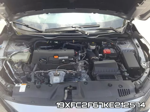 19XFC2F67KE212574 фото 8