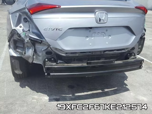 19XFC2F67KE212574 фото 10