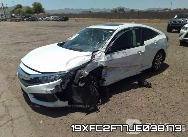 19XFC2F77JE038173 фото 3