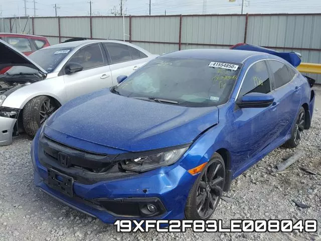 19XFC2F83LE008048 фото 3