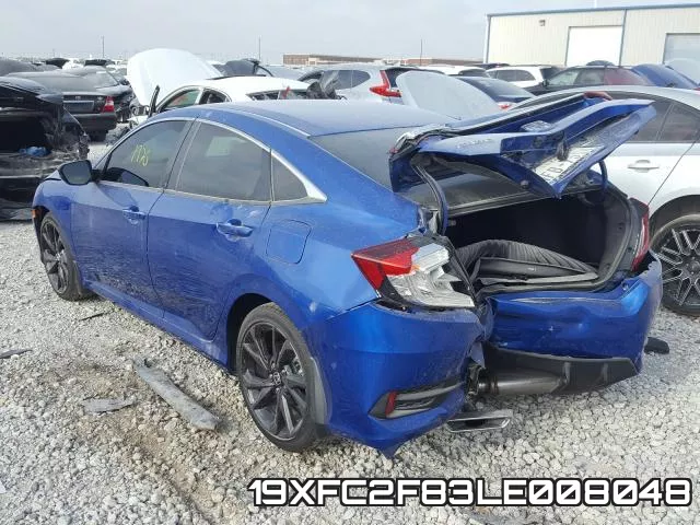 19XFC2F83LE008048 фото 4