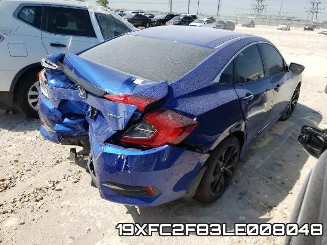19XFC2F83LE008048 фото 5